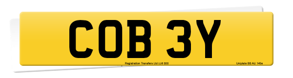 Registration number COB 3Y